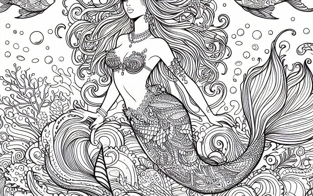 Mermaid Mandala