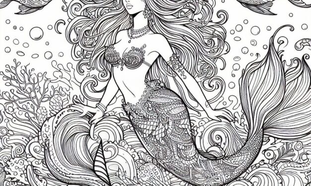 Mermaid Mandala