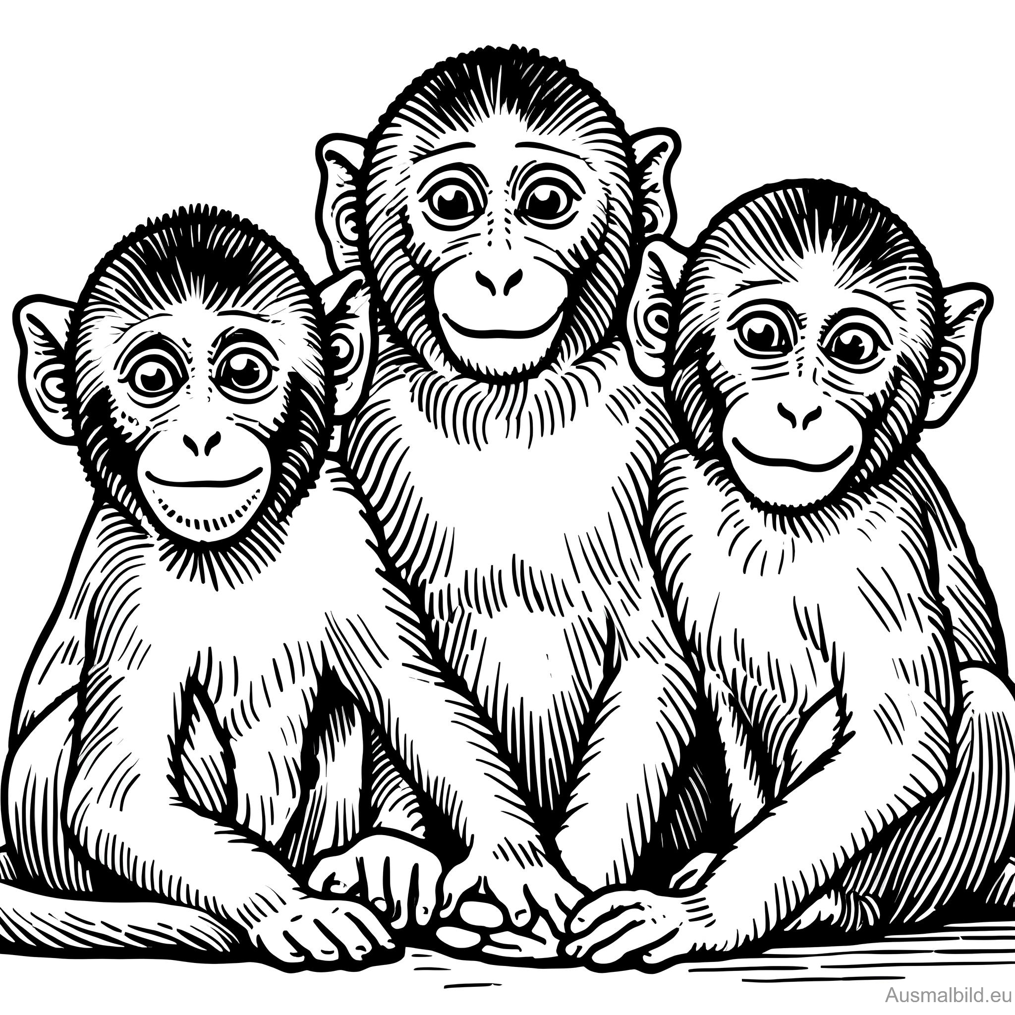 3 Affen