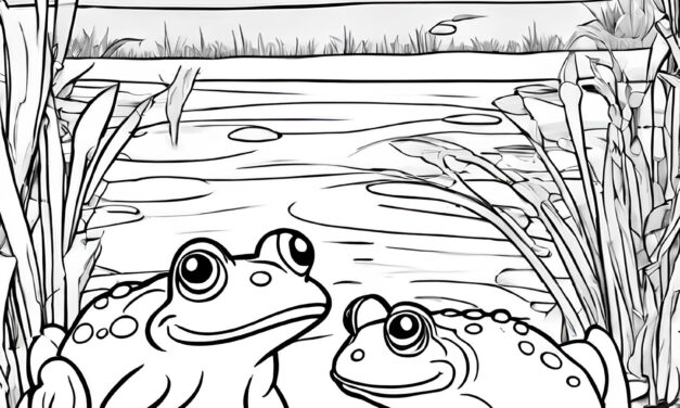 Frogs at the pond 2