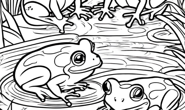 Frogs at the pond