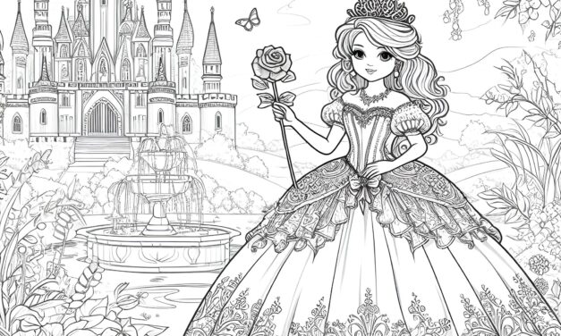Prinzessin im Schlossgarten