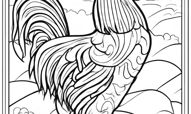 Proud rooster