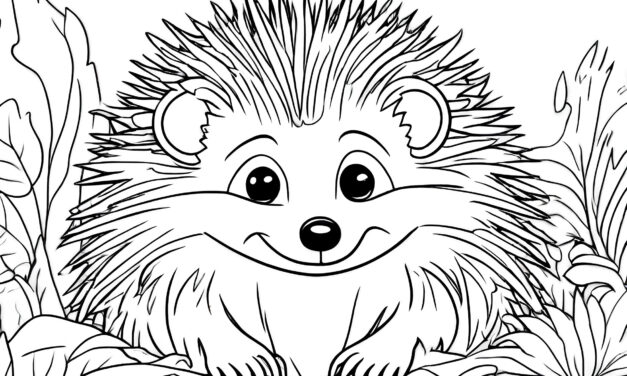 Smiling hedgehog