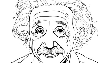 Albert Einstein portrait