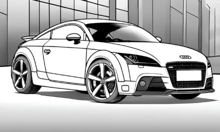 Audi TT Ausmalbild