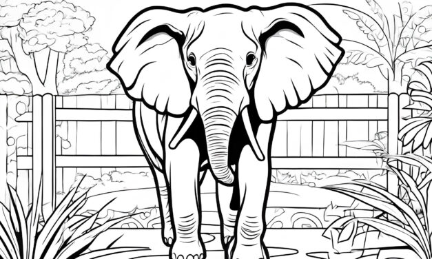 Elefant im Zoo