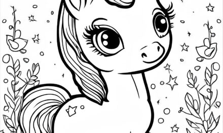 Cute little unicorn