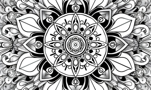 Dark mandala