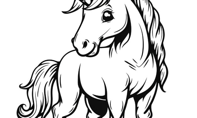 Kleines Einhorn 4