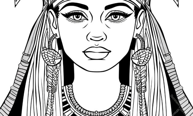 Portrait von Cleopatra