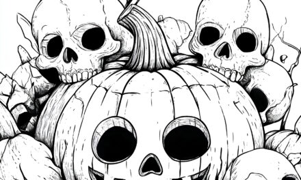 Halloween – Pumpkin & skull