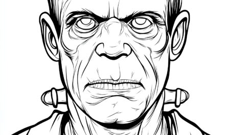 Frankensteins Monster Portrait