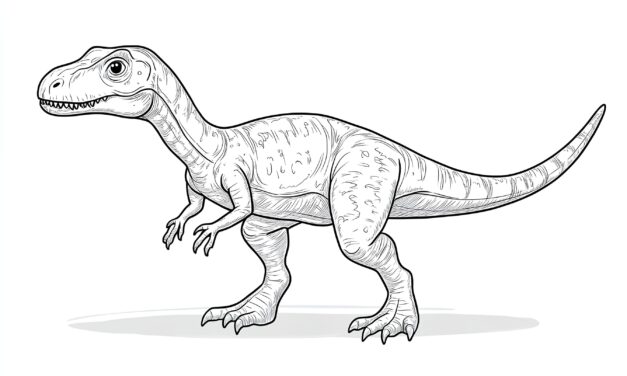 Small velociraptor