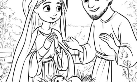 Mary & Joseph with baby Jesus