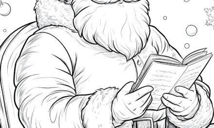 Santa goes through his list