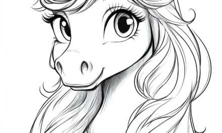 Unicorn portrait