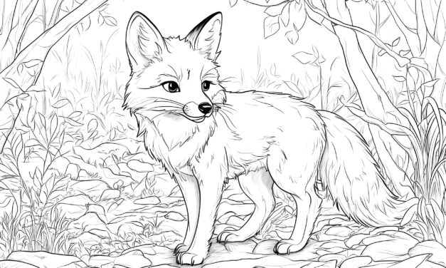 Fox in the forest 4