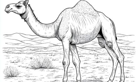 Camel in the desert 3