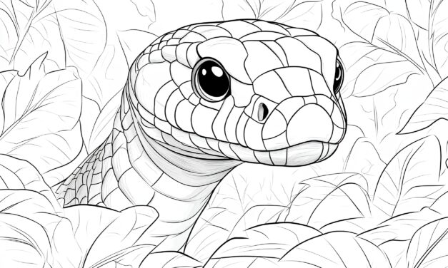 Snake in the bush