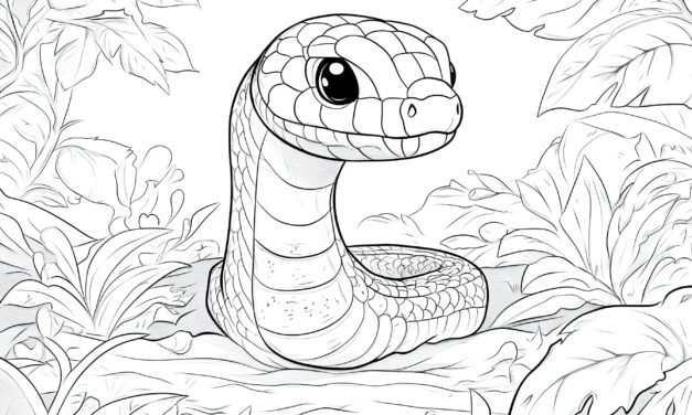 Snake in the forest