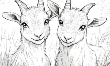 Smiling goats