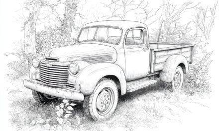 Old pickup truck 2