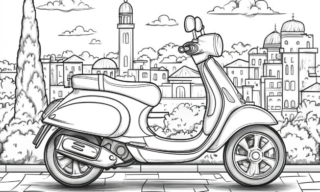 Vespa scooter 3