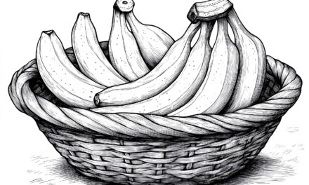 Bananas in the fruit basket