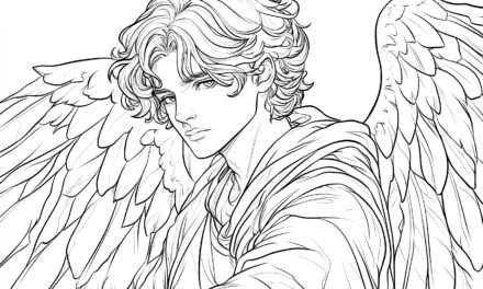 Nachdenklicher Engel