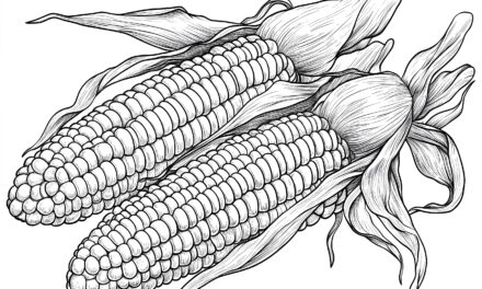 Two corncobs