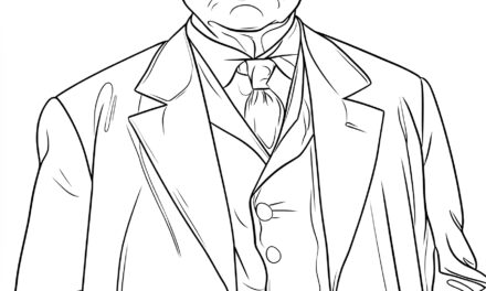 Theodore Roosevelt Coloring Picture