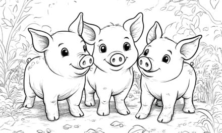 Drei kleine Ferkel