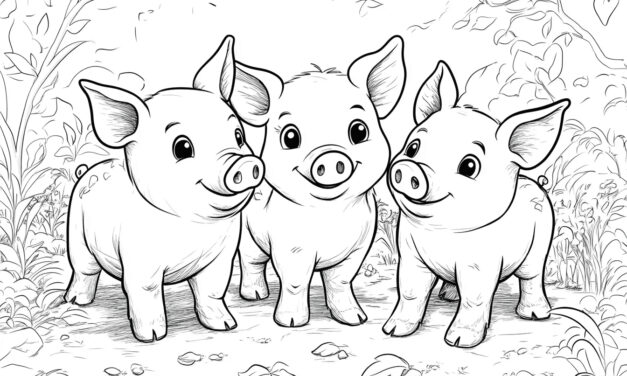 Drei kleine Ferkel