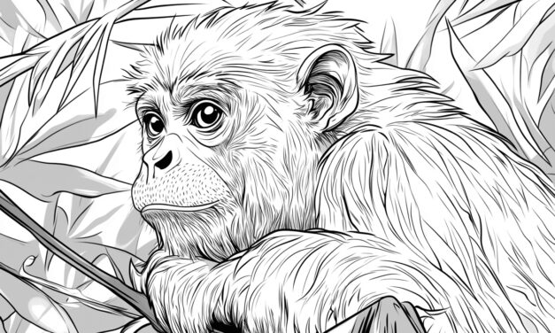 Monkey in the wild