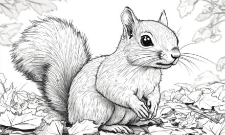 Squirrels in the leaves