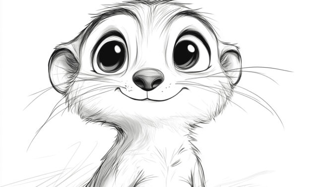 Erdmännchen Baby