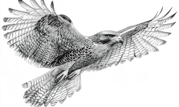 Fliegender Habicht