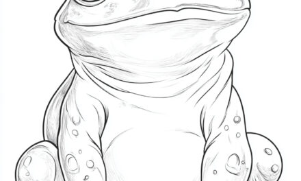 Frog looks at you
