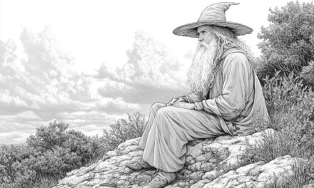 Gandalf ruht sich aus