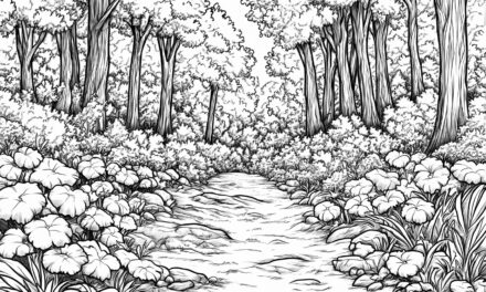 In the dense forest