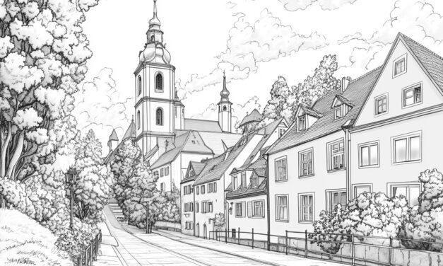 Small town in Bavaria