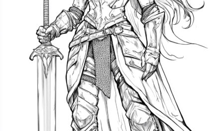 Warrior with sword