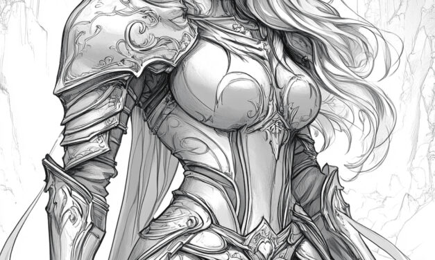 Warrior with 2 swords