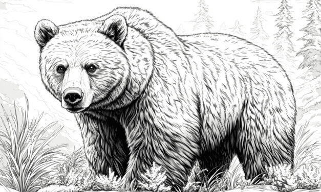 Mächtiger Bär