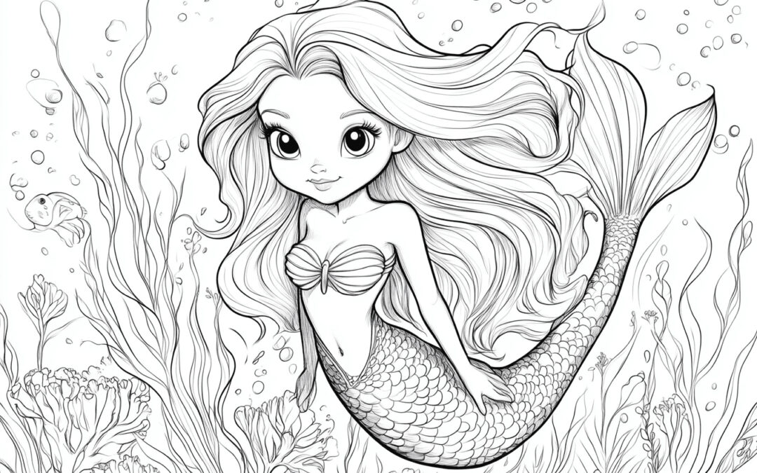 Cute Little Mermaid