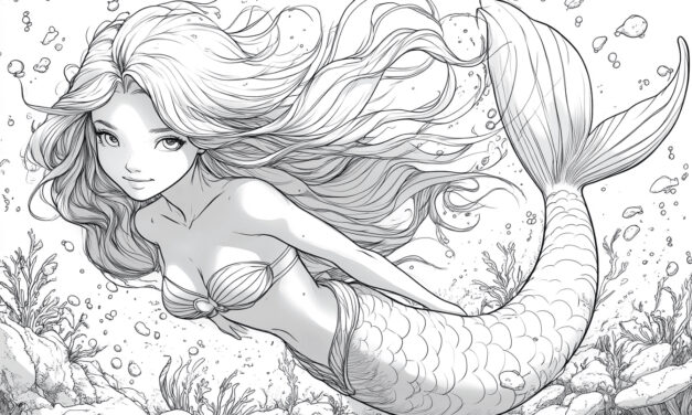 Mermaid in the Sea