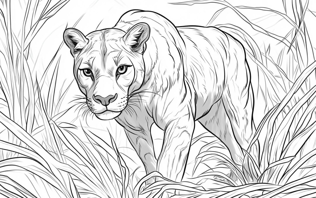 Puma pirscht sich an