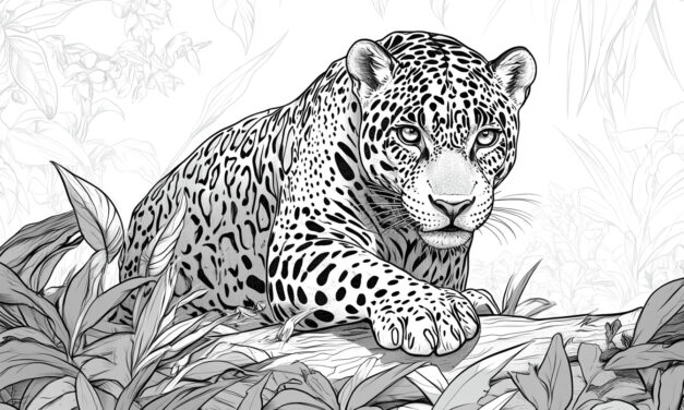Schleichender Jaguar