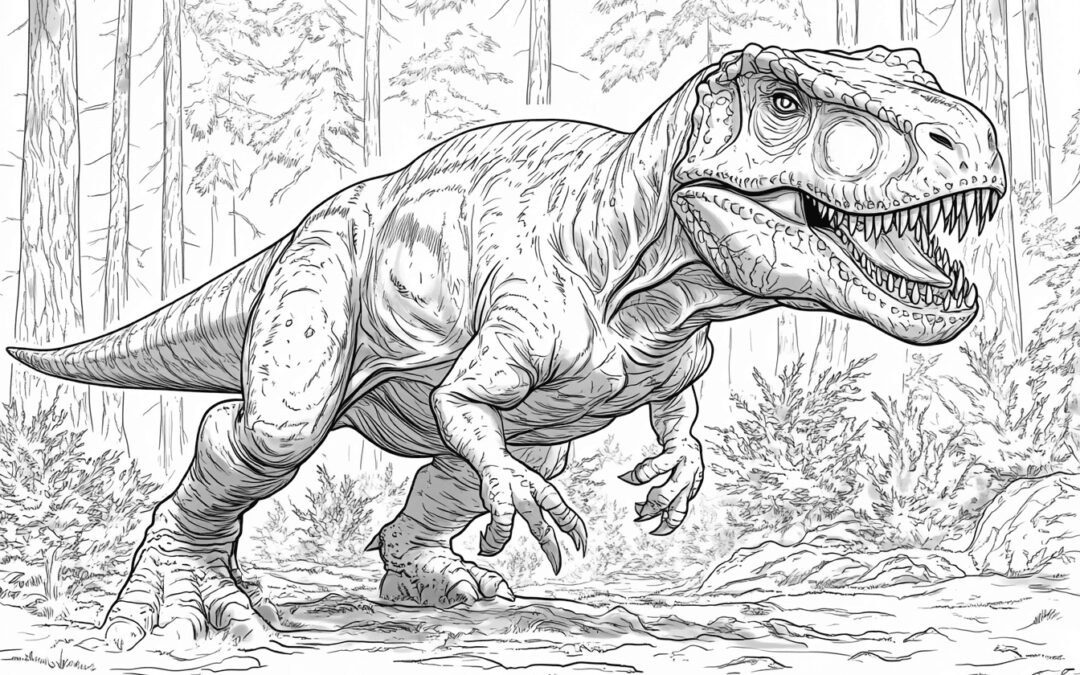 T-Rex in the Jungle